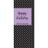 Albi Gift milk chocolate Happy Birth Day 50 g 14 x 6 cm