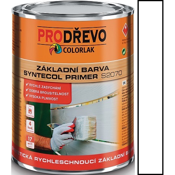 Colorlak Syntecol Primer S2070 Synthetic Primer White 0.6 l