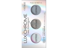 Catrice LuxChrome Nail Powder Kit set pigmentů na nehty 01 Effect Overlaod 3 x 1 g