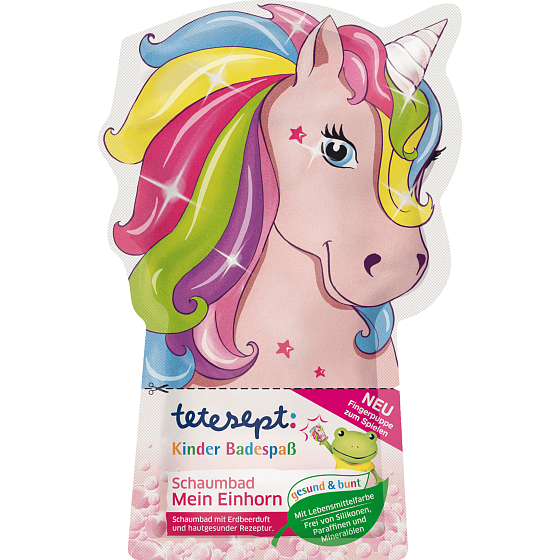 Tetesept Unicorn Bath Foam for Kids 40 ml