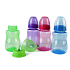First Steps 0+ baby bottle transparent blue 150 ml