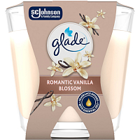 Glade scented candle Decor Romantic Vanilla Blossom, 70 g