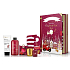 Baylis & Harding Red 500 ml bath foam + body and hand lotion 130 ml + sparkling bath ball + votive candle with gold stand + festive door handle card + socks Red set for Christmas day