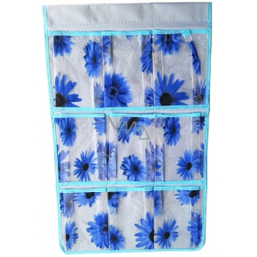 Pocket for hanging blue 59 x 36 cm 9 pockets 715