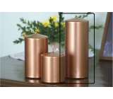 Lima Metal Serie candle copper cylinder 80 x 200 mm 1 piece