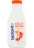 Lactovit Fruit Energy Vitality and Freshness Peach and Grapefruit Shower Gel for Dry Skin 500 ml
