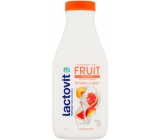 Lactovit Fruit Energy Vitality and Freshness Peach and Grapefruit Shower Gel for Dry Skin 500 ml