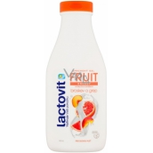 Lactovit Fruit Energy Vitality and Freshness Peach and Grapefruit Shower Gel for Dry Skin 500 ml