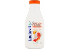 Lactovit Fruit Energy Vitality and Freshness Peach and Grapefruit Shower Gel for Dry Skin 500 ml