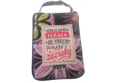 Albi Foldable bag with zippered name "Mama" Size: 42 cm × 41 cm × 11 cm