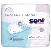 Seni Soft Super hygienic absorbent pads 4 drops, 40 x 60 cm 5 pieces