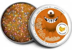 EP Line Plasticine with aroma and glitters 80g - banana