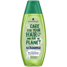 Schauma With love to the planet Eco Repairing Regenerating shampoo with an ecological composition of 400 ml