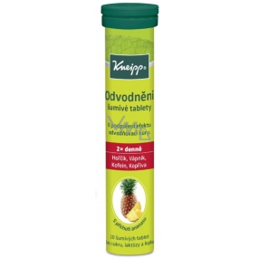 Kneipp Effervescent tablets for dehydration, a refreshing drink with a pineapple taste 20 tablets