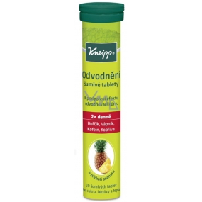 Kneipp Effervescent tablets for dehydration, a refreshing drink with a pineapple taste 20 tablets