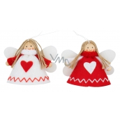 Angel with Heart, Hanging 7 cm 1 piece
