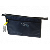 Natalia Angers Cosmetic handbag with zipper large blue 32 x 20 x 9 cm NA01