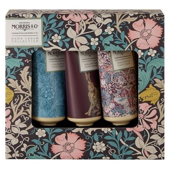 Heathcote & Ivory Pink Clay & Honeysuckle nourishing hand and nail cream 3 x 30 ml, cosmetic set