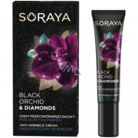 Soraya Black Orchid Black Orchid + Diamond powder anti-wrinkle eye cream 15 ml