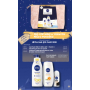Nivea Q10 & Vitamin Care body lotion 400 ml + shower gel 250 ml + roll-on deodorant 50 ml + case, cosmetic set for women