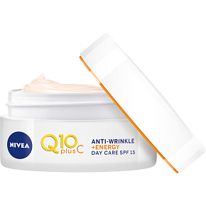Nivea Q10 Plus C OF15 Energizing Day Cream Against Wrinkles, 50 ml Nivea Q10 Plus C OF15 Energizing Day Cream Against Wrinkles, 50 ml