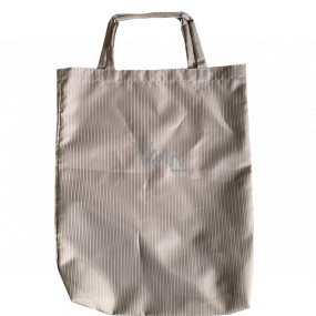 Beige shopping bag with tube 42.5 x 33 x 6 cm 9940