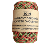 Albi Decorative string two-colour Red-green 10 m