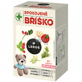 Leros Happy tummy herbal tea to support the normal function of the digestive system for children 20 x 2 g
