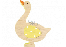 Wooden goose yellow wing 16 cm