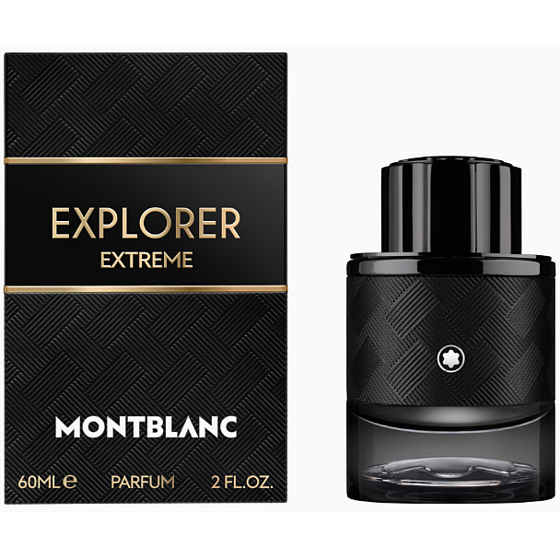 Montblanc Explorer Extreme parfém pro muže, 60 ml, flakon s etiketou značky
