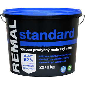 REMAL Standard highly breathable wall paint, 22+3 kg