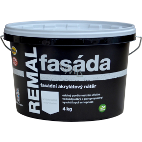 REMAL Acrylic Facade Paint White 4 kg