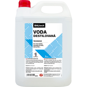 BALTECH distilled water canister 5 l