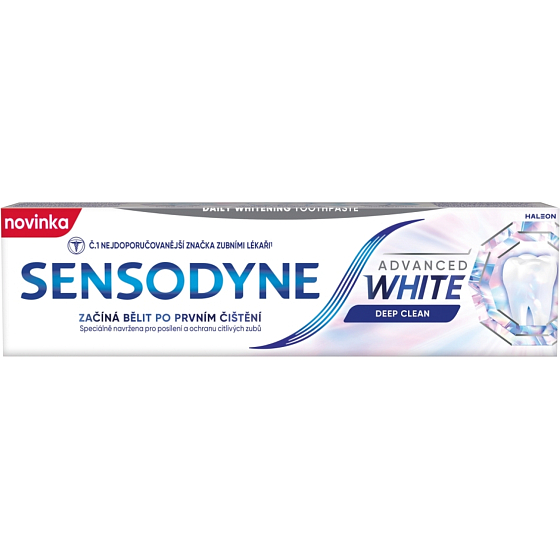 Sensodyne Advanced White Toothpaste for Sensitive Teeth, 75 ml