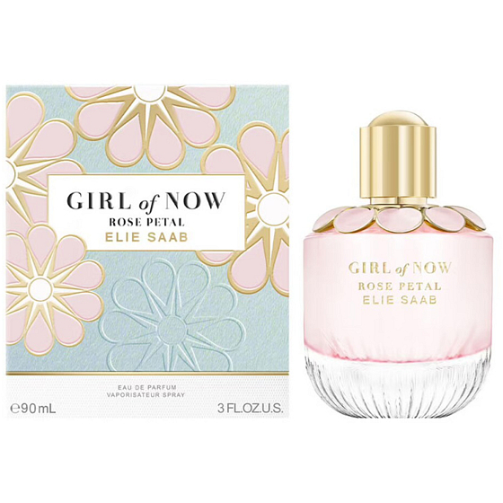 Elie Saab Girl of Now Rose Petal Eau de Parfum for Women 90 ml
