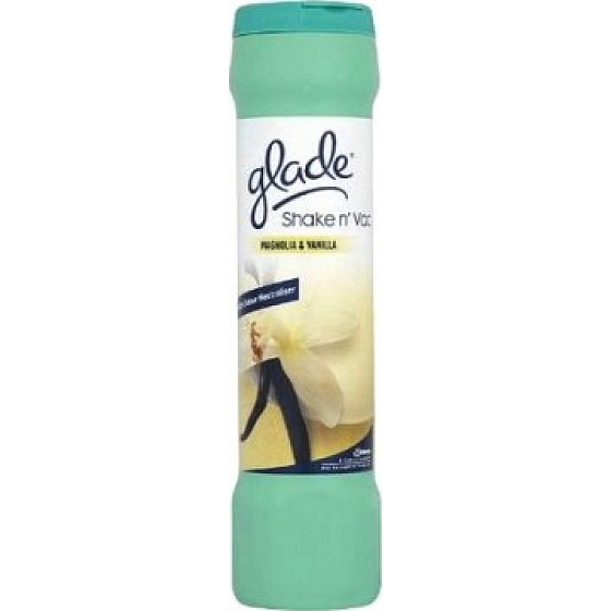 Glade Shake n Vac Magnolia & Vanilla Carpet Freshener and Odor Neutralizer 500 g