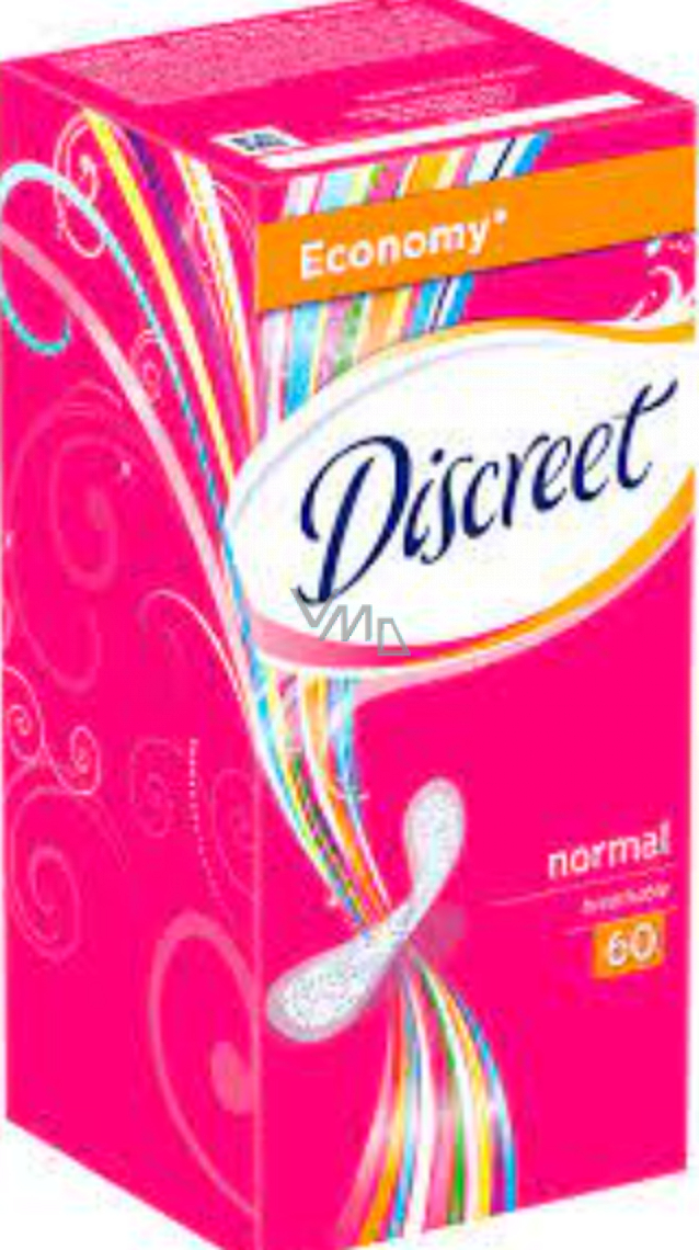 Discreet Normal Plus Discreet Normal Plus panty intimate pads for everyday use 60 pieces ...