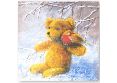 Alvarak Vánoční papírové ubrousky 3 vrstvé 33 x 33 cm 15 kusů