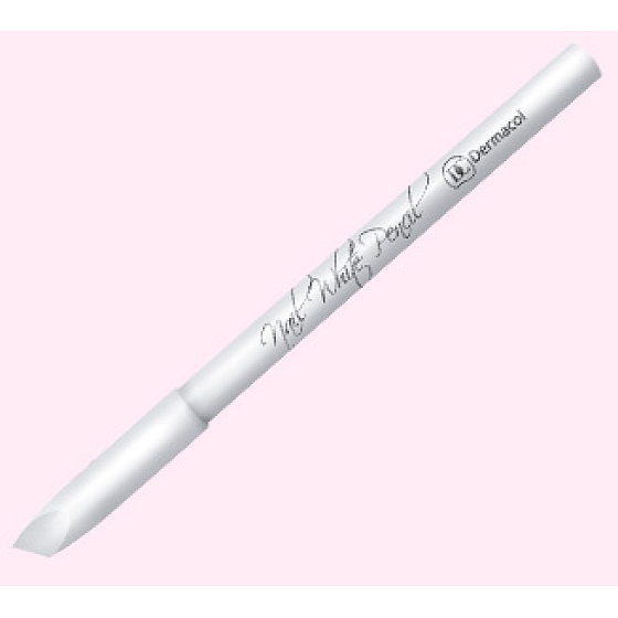 Dermacol Nail color shade white 4,55 g