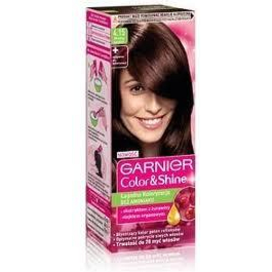 Garnier Color & Shine hair color 4.15 ice maroon