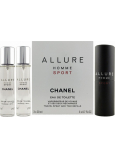 Chanel Allure Homme Sport Eau de Toilette Set 3 x 20 ml