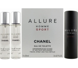 Chanel Allure Homme Sport EdT 3 x 20 ml eau de toilette Ladies