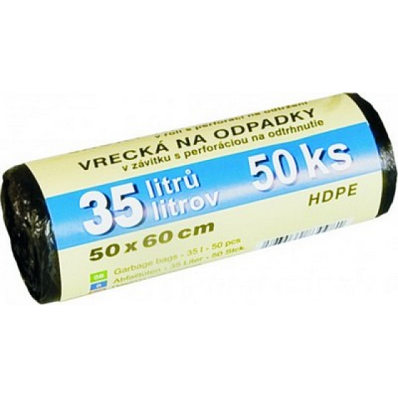 Spokar Waste bin bags 35 liters, 50 x 60 cm, 50 pieces