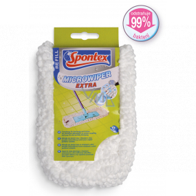 Spontex Microwiper Extra replacement for a flat fringed mop with active microfiber
