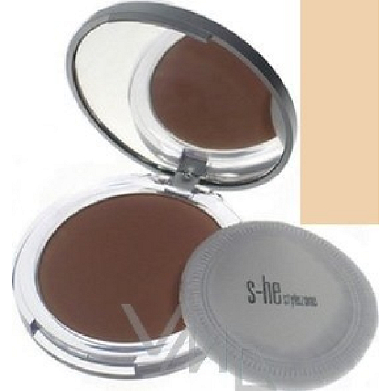 S-he Stylezone Compact Powder powder shade 652/01 Silky Beige 10 g