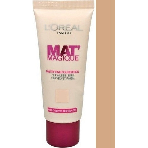 Loreal Mat Magique 12h Makeup 04 Rose Beige 25 ml