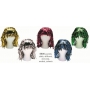 Llama wig aluminum short red
