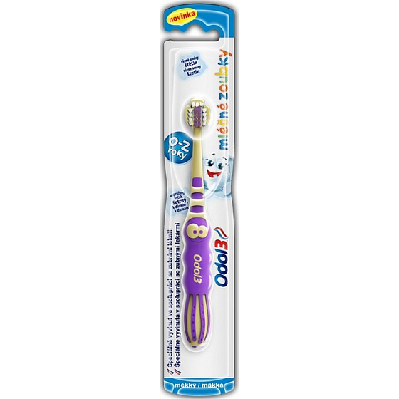 Odol3 Milk teeth 0-2 years soft toothbrush 1 piece