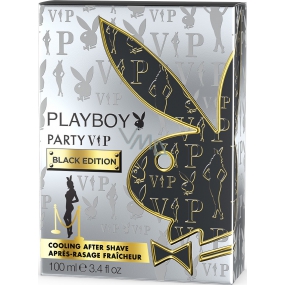 Playboy Vip Black Edition for Him aftershave 100 ml
