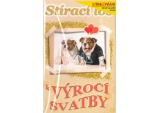 Nekupto Stírací přání k svatbě K výročí svatby G 21 3351 21,5 x 13,5 cm